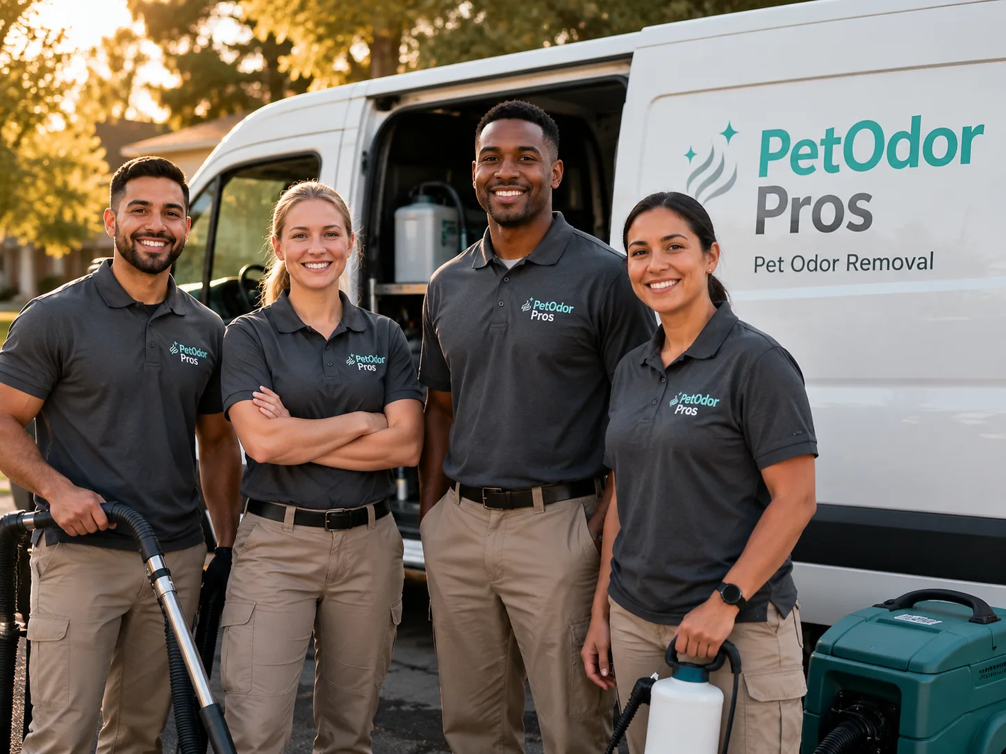 Pet Odor Removal team serving Island, KY